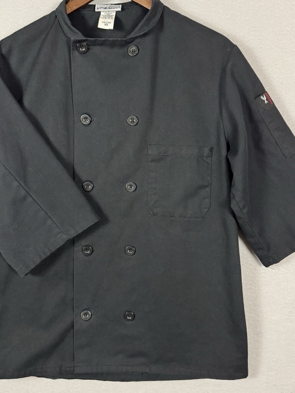 Chef Trends by Pinnacle Chef Coat Jacket XS Work Uniform